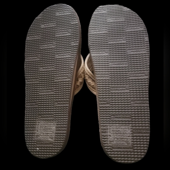 Rainbow Woven Strap Sandals - Tan - Picture 6 of 7